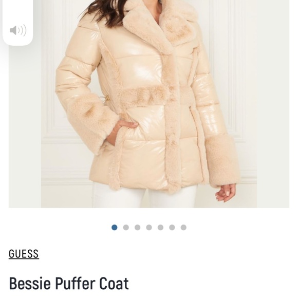 Marciano by guess Bessie coat jacket - Picture 3 of 10
